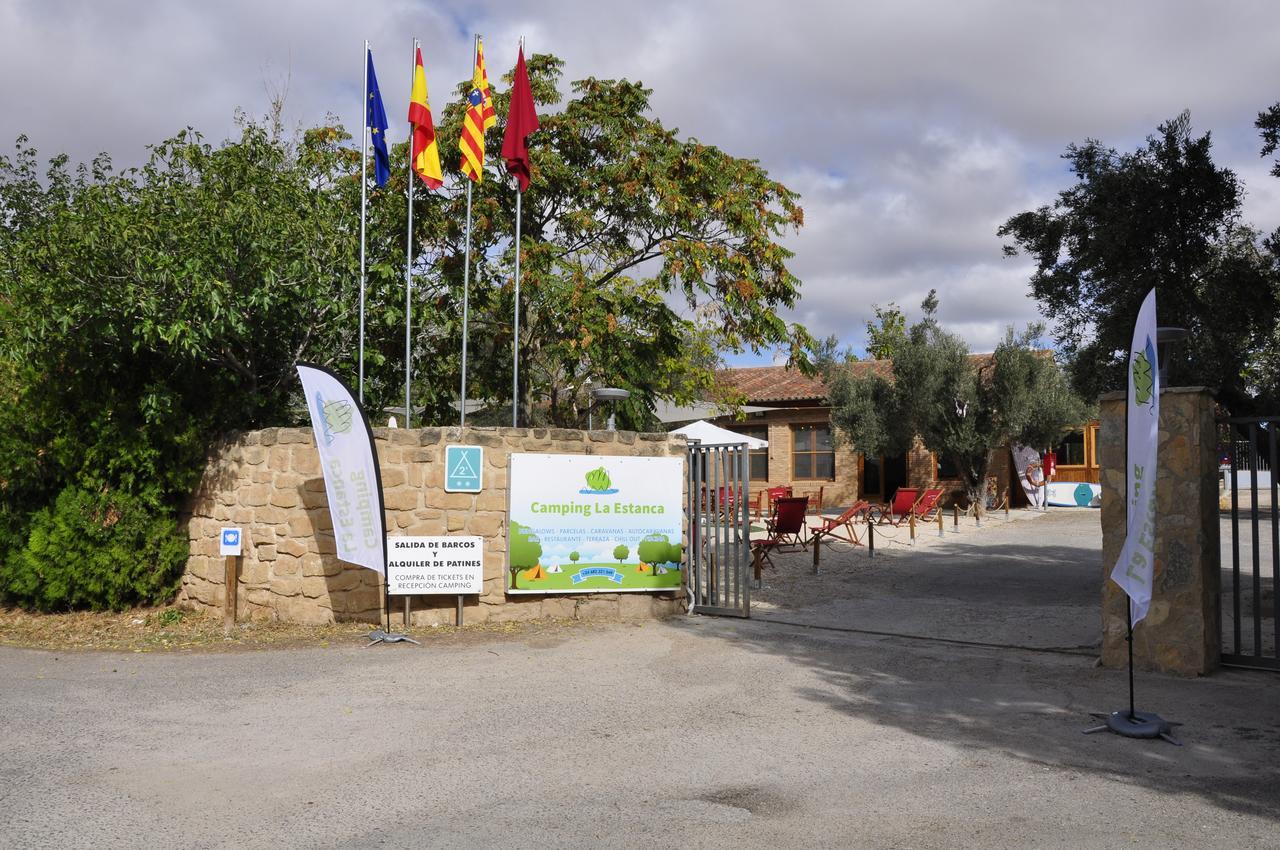 Hotel Camping La Estanca à Alcañiz Extérieur photo