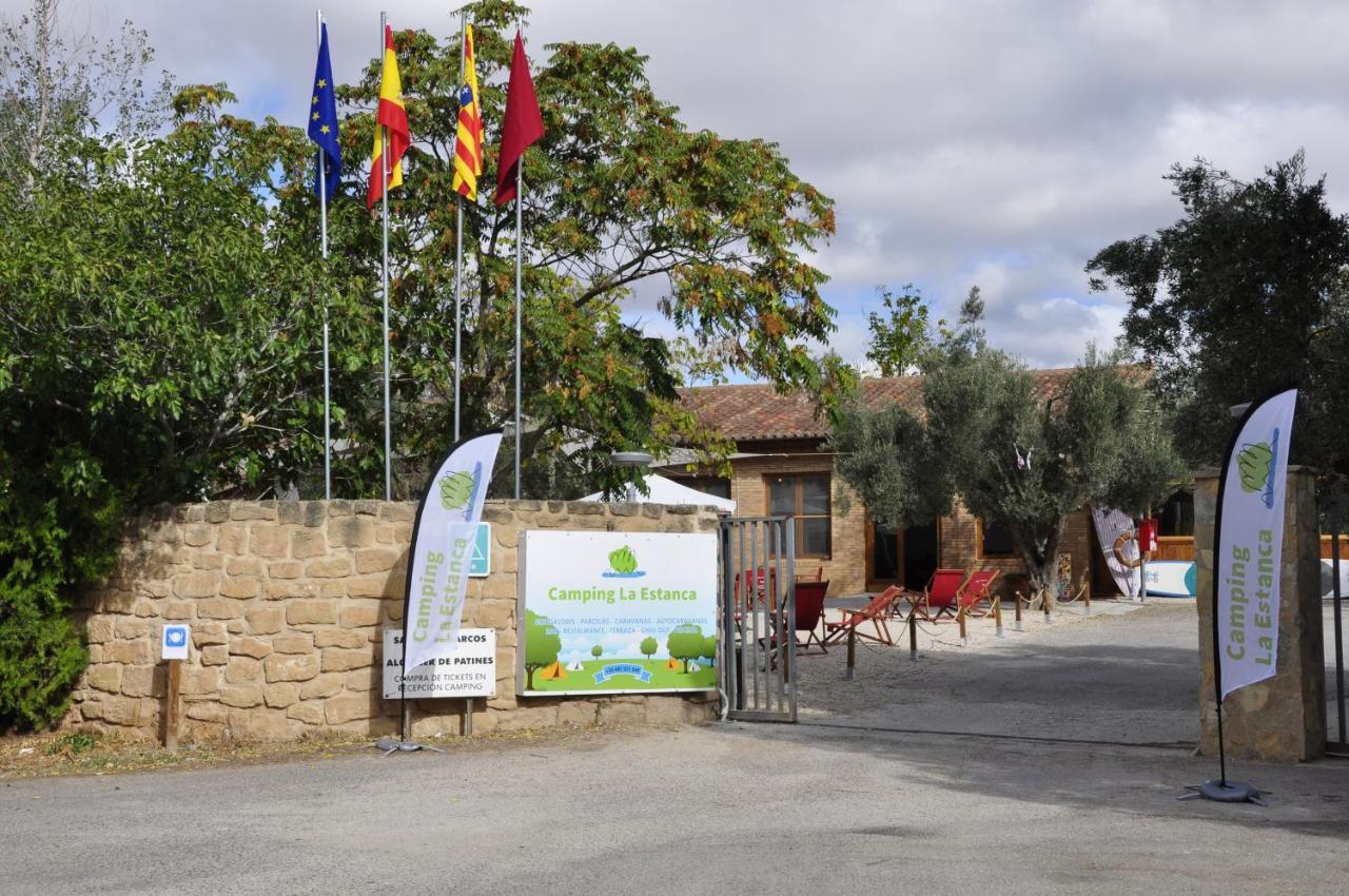 Hotel Camping La Estanca à Alcañiz Extérieur photo